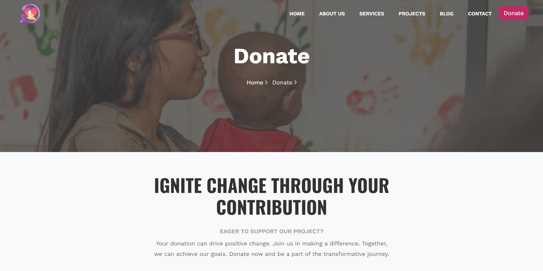 Donate Page